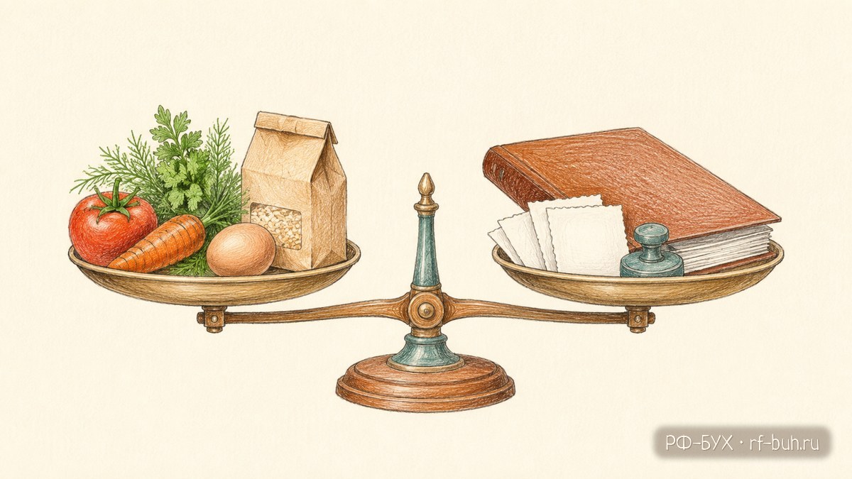 Как учесть продукты для проработки блюд на УСН — иллюстрация